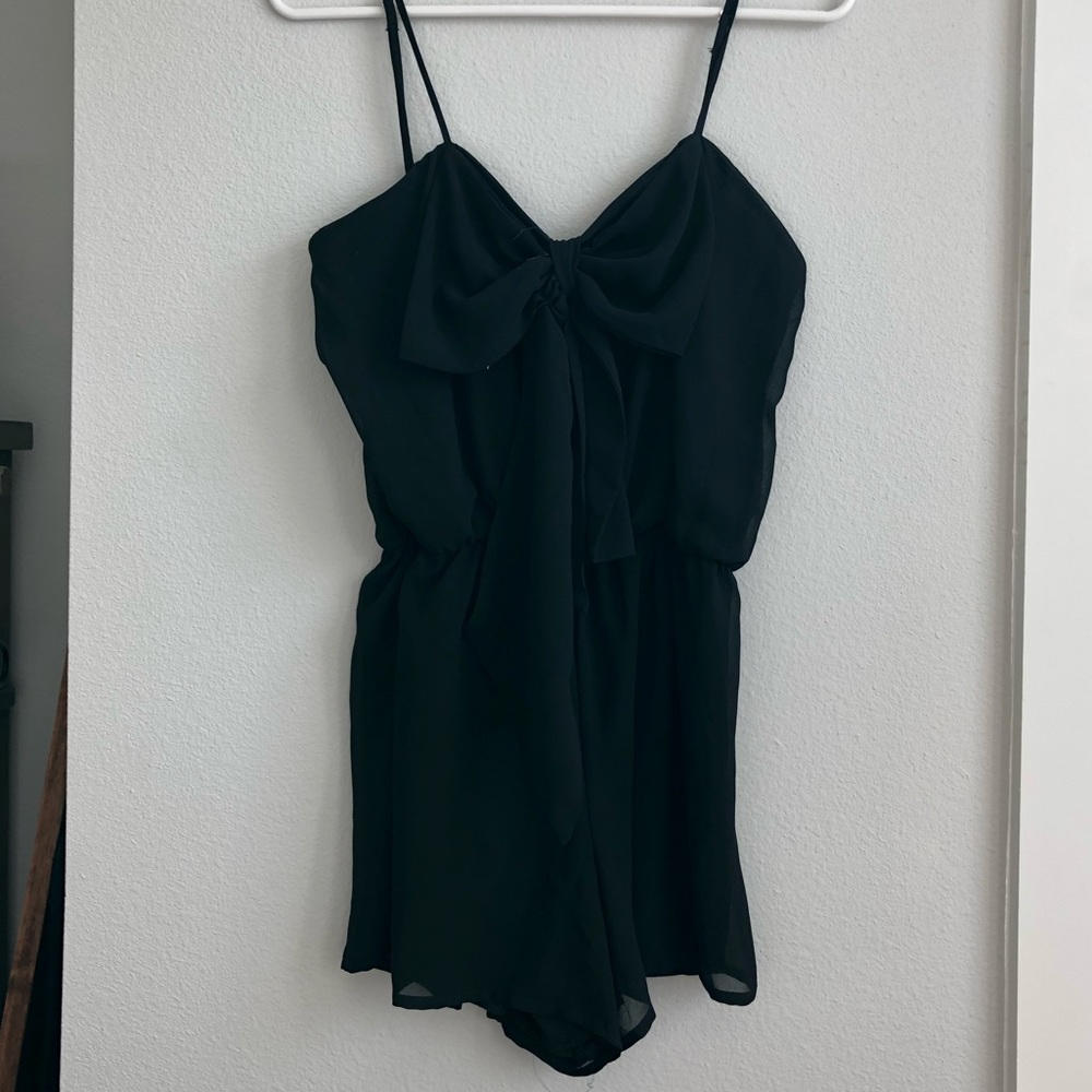 Big bow romper